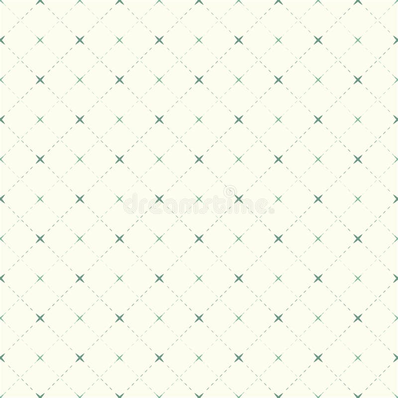 La linea punteggiata e l'incrocio del controllo d'annata senza cuciture modellano il fondo illustrazione vettoriale La linea punteggiata e l'incrocio del controllo d'annata senza cuciture modellano il fondo illustrazione vettoriale
