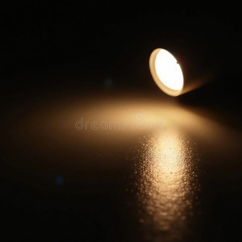 La luce morbida illumina una singola lampadina su una lampadina di superficie scura che illumina una sorgente luminosa illustrazione vettoriale