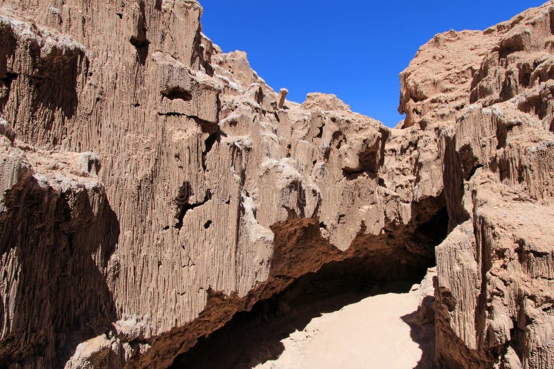 La Luna, valle della luna, deserto di Atacama Cile di Valle de fotografie stock libere da diritti La Luna, valle della luna, deserto di Atacama Cile di Valle de fotografie stock libere da diritti