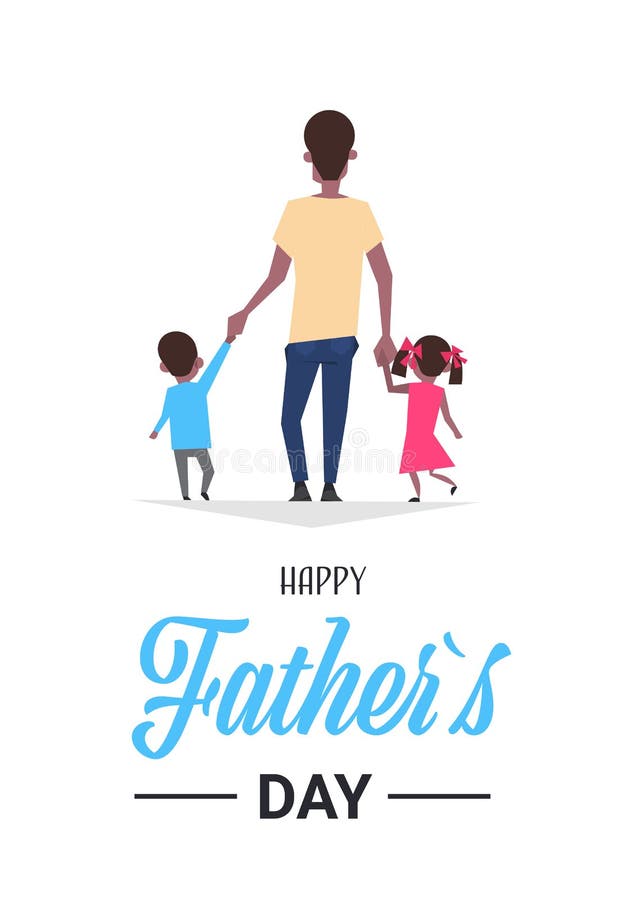 La Main Africaine De Papa De Prise De Fille Et De Fils De Fete Des Peres De Vacances Heureuses De Famille Reculent La Carte De Vo Illustration De Vecteur Illustration Du La Main Africaine De Papa De Prise De Fille Et De Fils De Fete Des Peres De Vacances Heureuses De Famille Reculent La Carte De Vo Illustration De Vecteur Illustration Du