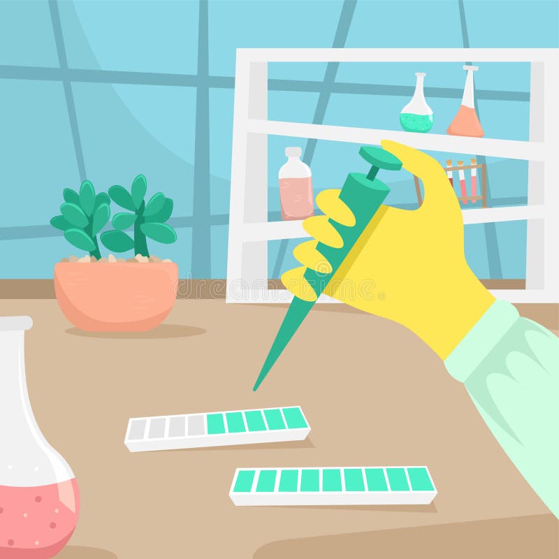 La mano de un químico o biólogo en un guante de goma lleva a cabo investigaciones Enfermedad viral Epidemia Química, investigació libre illustration La mano de un químico o biólogo en un guante de goma lleva a cabo investigaciones Enfermedad viral Epidemia Química, investigació libre illustration