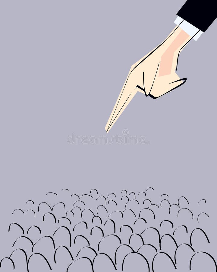 La mano masculina que señalaba desde arriba con el finger ordenó para apretar Ilustración del vector ilustración del vector La mano masculina que señalaba desde arriba con el finger ordenó para apretar Ilustración del vector ilustración del vector