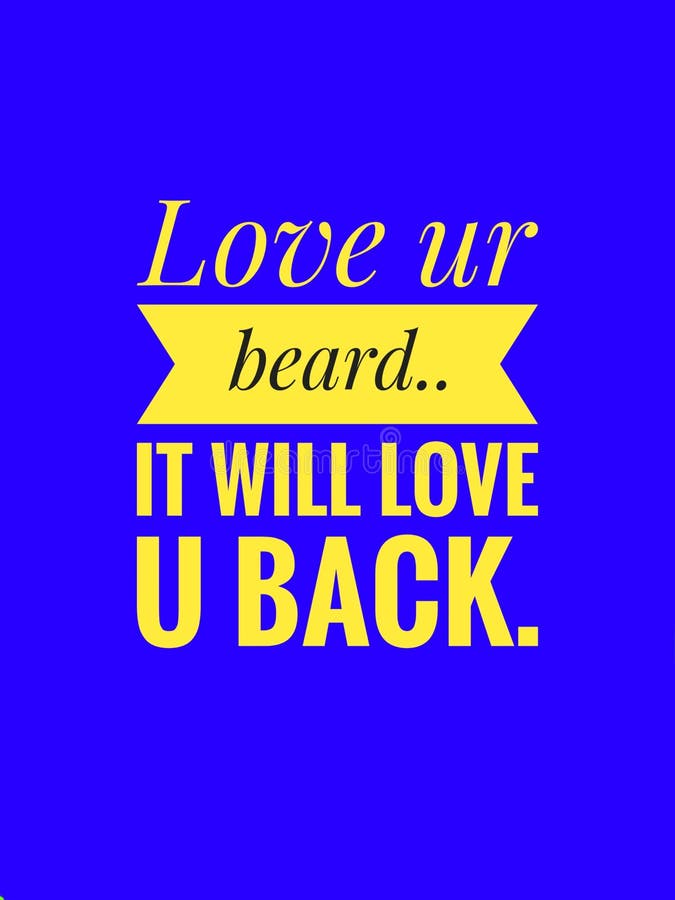 Citation De Barbe Illustration De Vecteur Illustration Du Conscient