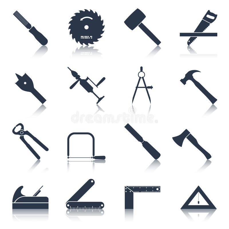 Illustration Des Outils De Menuisier