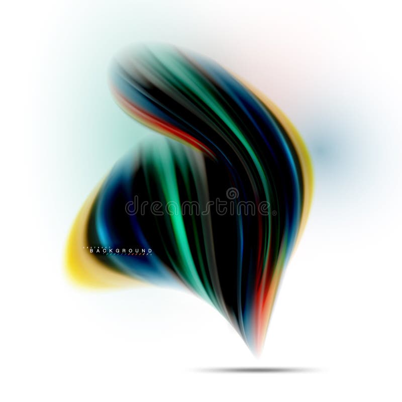 La miscelazione liquida fluida colora il concetto sulla linea grigio chiaro del fondo, dell'onda e di flusso della curva di turbi illustrazione di stock La miscelazione liquida fluida colora il concetto sulla linea grigio chiaro del fondo, dell'onda e di flusso della curva di turbi illustrazione di stock