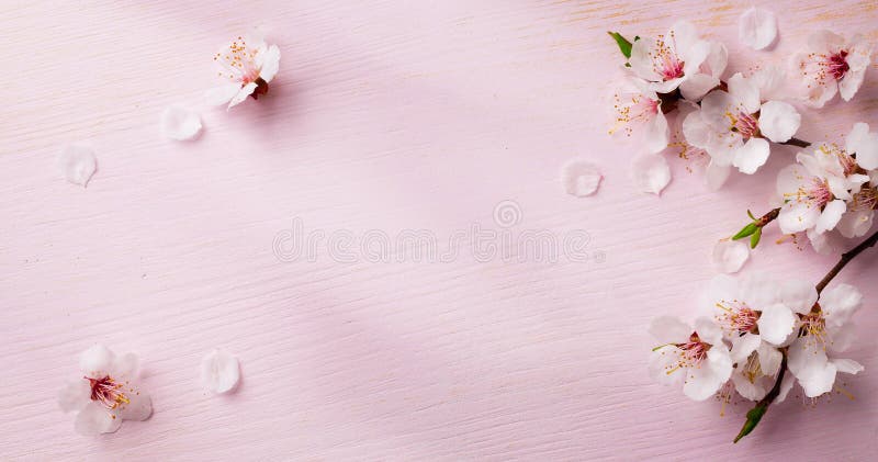La molla di arte fiorisce il fondo fotografie stock libere da diritti