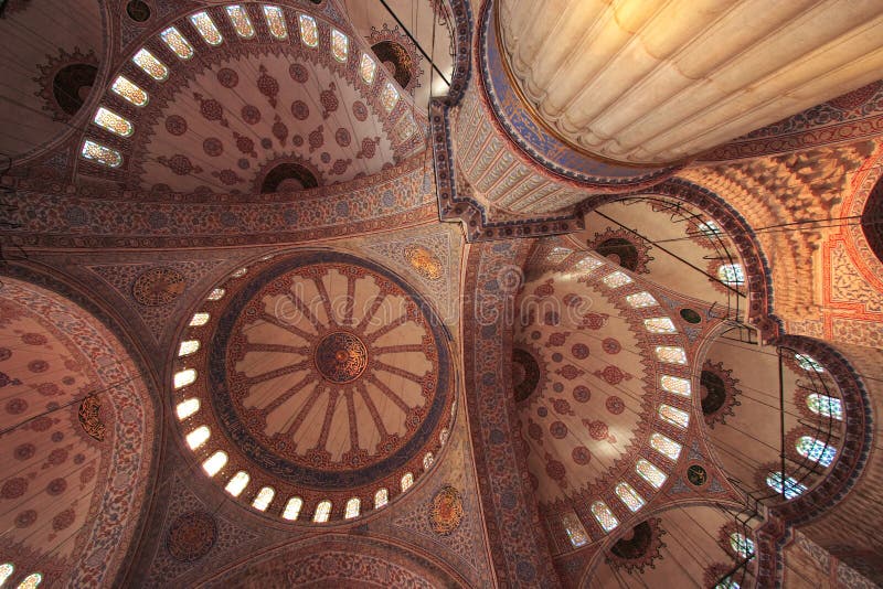 La mosquée d'Ahmed de sultan - mosquée bleue d'Istanbul