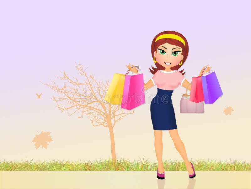 La Mujer Va a Hacer Compras