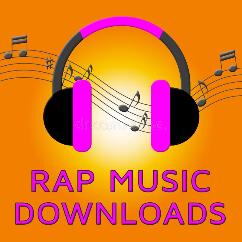 La musica rap significa l'illustrazione di canzoni 3d di caricamento di programmi oggetto royalty illustrazione gratis La musica rap significa l'illustrazione di canzoni 3d di caricamento di programmi oggetto royalty illustrazione gratis