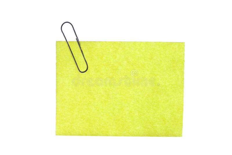 Notes De Post-it Colorées Avec L'agrafe Photo stock - Image du remarques,  adhésif: 39075442