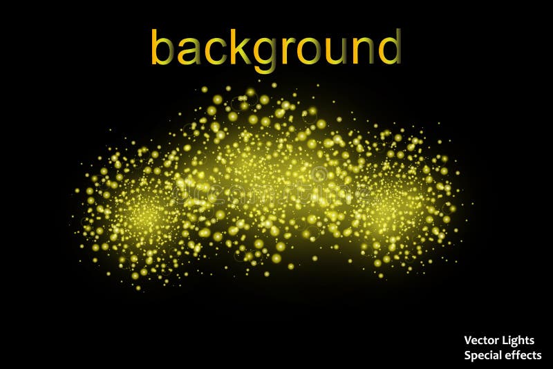 La nuvola di scintillio dell'oro o l'esplosione brillante delle particelle ha scoppiato l'effetto dorato di lusso di struttura de royalty illustrazione gratis La nuvola di scintillio dell'oro o l'esplosione brillante delle particelle ha scoppiato l'effetto dorato di lusso di struttura de royalty illustrazione gratis