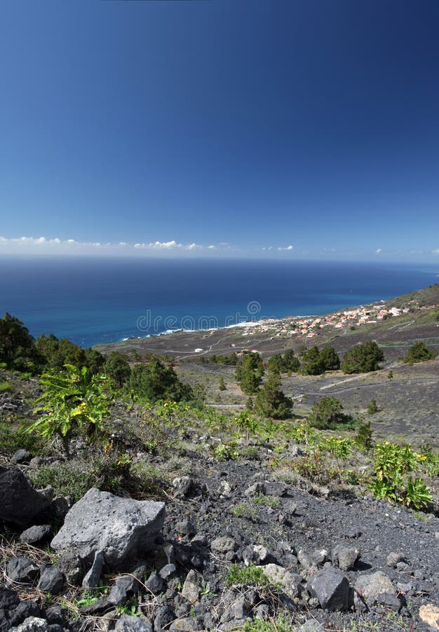 La Palma volcanic island