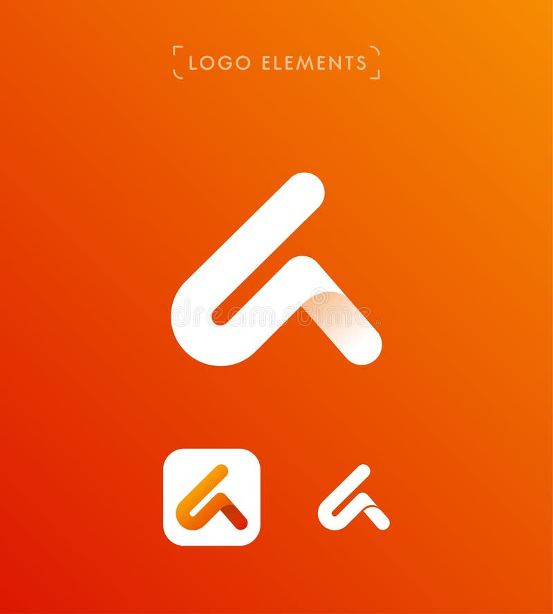 La papiroflexia abstracta de la letra A del triángulo diseña la plantilla del logotipo applicat ilustración del vector La papiroflexia abstracta de la letra A del triángulo diseña la plantilla del logotipo applicat ilustración del vector