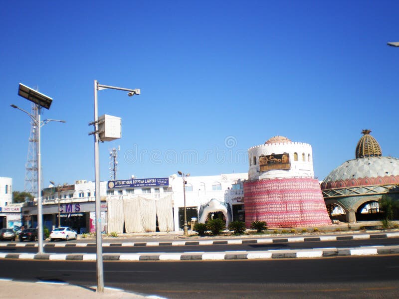 La partie centrale de Sharm el Sheikh