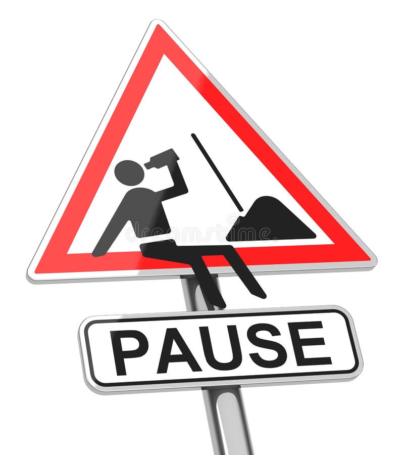  La  pause  illustration stock Illustration du d tendez 