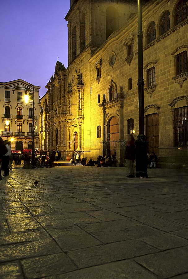 Kerk - La Paz, Bolivia royalty-vrije stock foto
