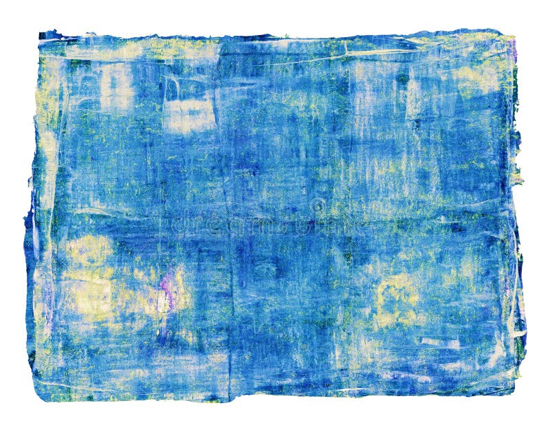 La peinture à l'huile abstraite est isolée sur le fond blanc image libre de droits La peinture à l'huile abstraite est isolée sur le fond blanc image libre de droits