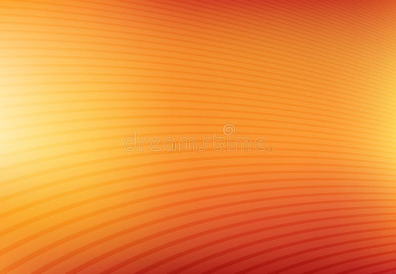La pendiente anaranjada y amarilla abstracta de la malla con las líneas de la curva repite libre illustration