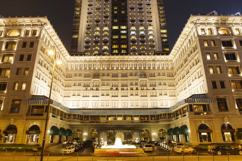 The Peninsula Hong Kong imágenes de archivo libres de regalías