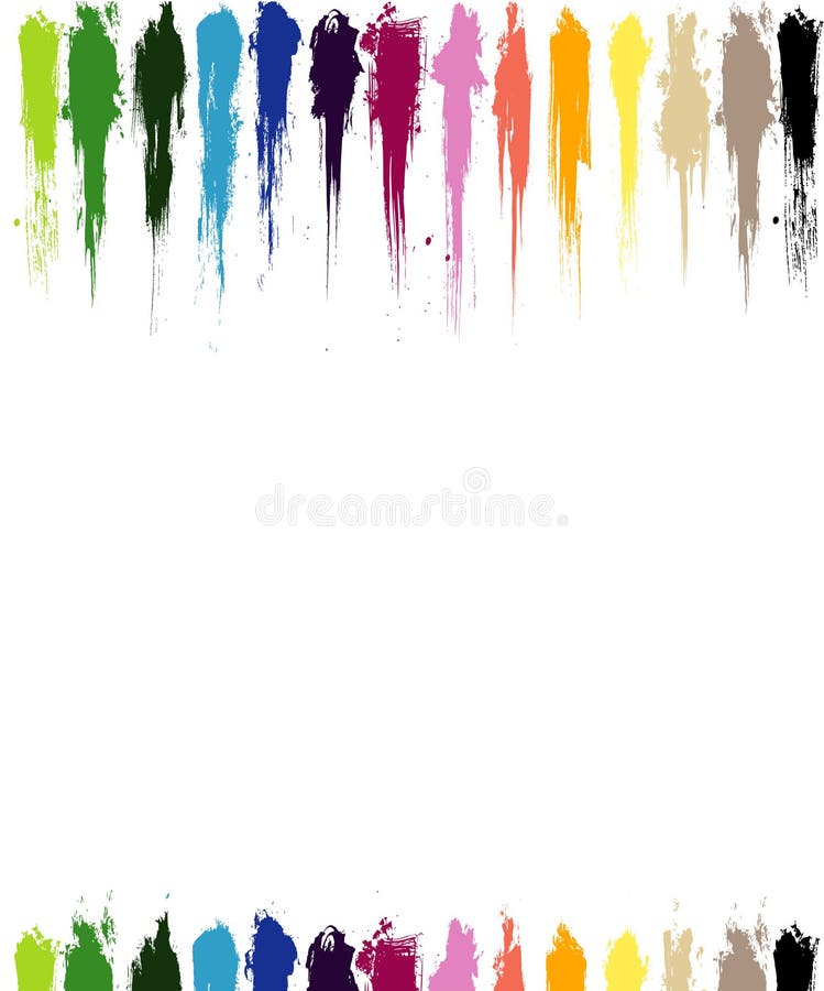 La pintura del color salpica libre illustration La pintura del color salpica libre illustration