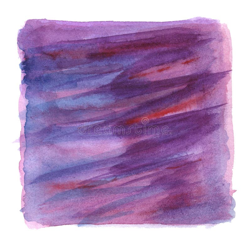 La pintura a mano púrpura, azul y rosada de la acuarela, resume el fondo ajustado ilustración del vector La pintura a mano púrpura, azul y rosada de la acuarela, resume el fondo ajustado ilustración del vector