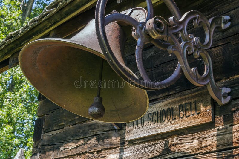La Pointe Museum Old School Bell Editorial Stock Image Image of