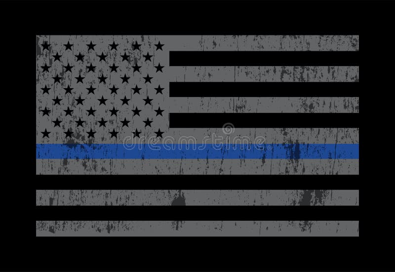 La policía apoya la bandera Grey Illustration libre illustration La policía apoya la bandera Grey Illustration libre illustration