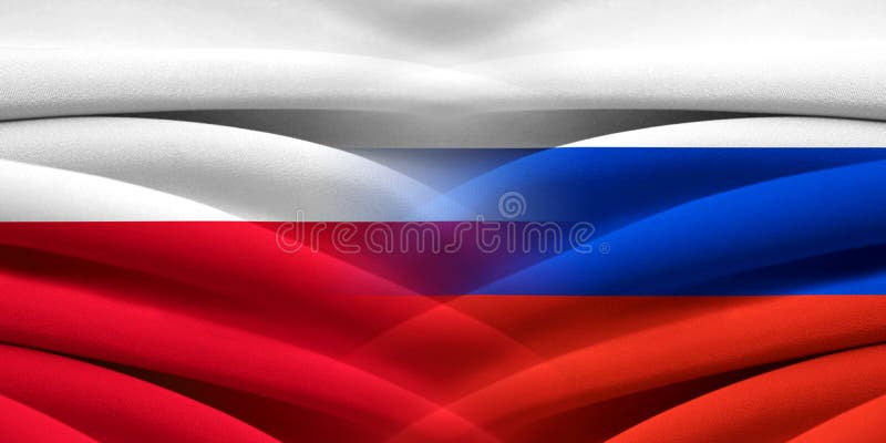 La Polonia e la Russia fotografia stock La Polonia e la Russia fotografia stock