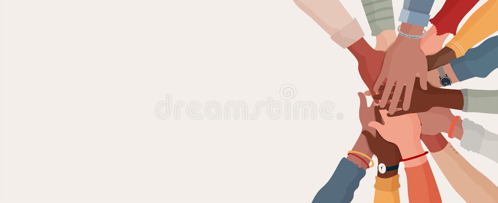 La popolazione multietnica e multiculturale è messa in contatto l'una con l'altra.. concetto di comunità di lavoro di squadra La popolazione multietnica e multiculturale è messa in contatto l'una con l'altra.. concetto di comunità di lavoro di squadra