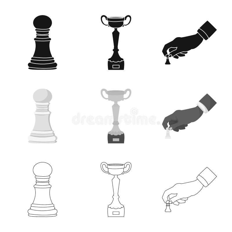 Vector illustration of checkmate and thin icon. Collection of checkmate and target vector icon for stock. Vector illustration of checkmate and thin icon. Collection of checkmate and target vector icon for stock.