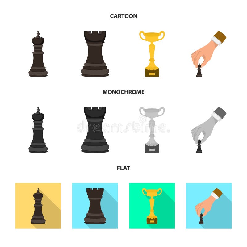 Vector illustration of checkmate and thin icon. Collection of checkmate and target stock symbol for web. Vector illustration of checkmate and thin icon. Collection of checkmate and target stock symbol for web.