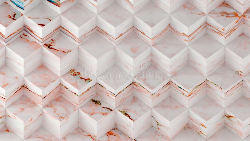 la rappresentazione 3D dell'esagono geometrico inscatola i pannelli, il marmo bianco materiale per il vostro progetto o gli eleme royalty illustrazione gratis la rappresentazione 3D dell'esagono geometrico inscatola i pannelli, il marmo bianco materiale per il vostro progetto o gli eleme royalty illustrazione gratis