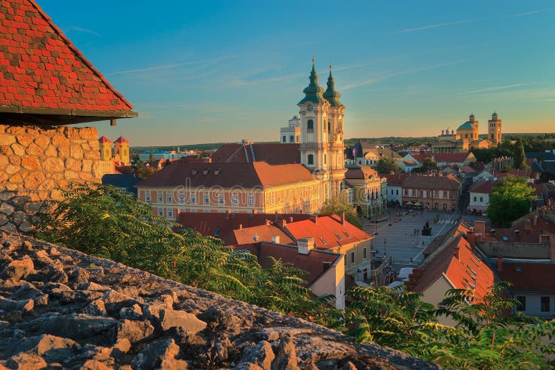 La región hermosa del vino de Eger en Hungría fotos de archivo libres de regalías La región hermosa del vino de Eger en Hungría fotos de archivo libres de regalías