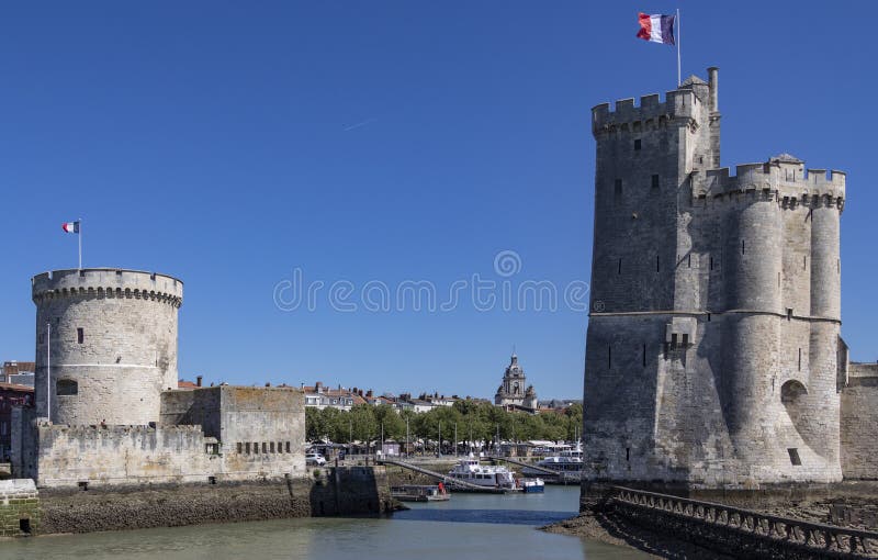 La Rochelle - Poitou-Charentes - França fotografia de stock La Rochelle - Poitou-Charentes - França fotografia de stock