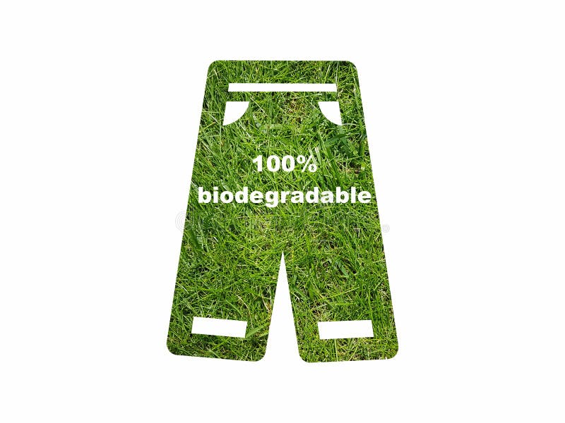 La Ropa Biodegradable Amistosa De Eco Manda Un SMS Al Icono Del Símbolo De  La Muestra Aislado En Blanco Stock de ilustración - Ilustración de  concepto, extracto: 120456475