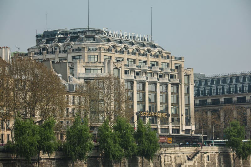 Premium Photo  Samaritaine is a large department store in paris france  located in the first arrondissement nestled between the river seine and the  rue de rivoli it known for its art