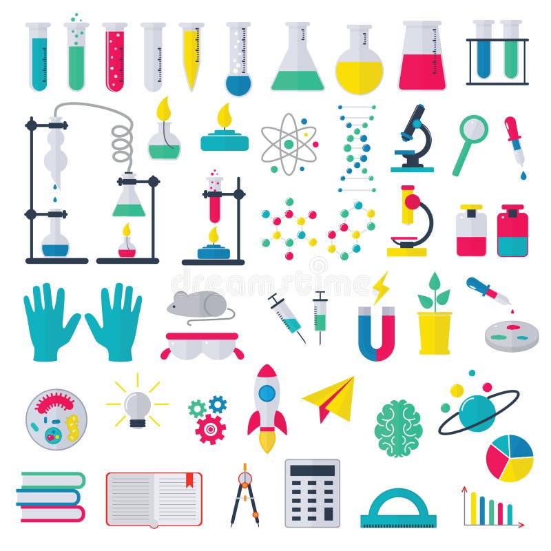 La science chimique de vecteur de chimie ou recherche de pharmacie dans le laboratoire d'école pour la technologie ou expérience illustration de vecteur La science chimique de vecteur de chimie ou recherche de pharmacie dans le laboratoire d'école pour la technologie ou expérience illustration de vecteur