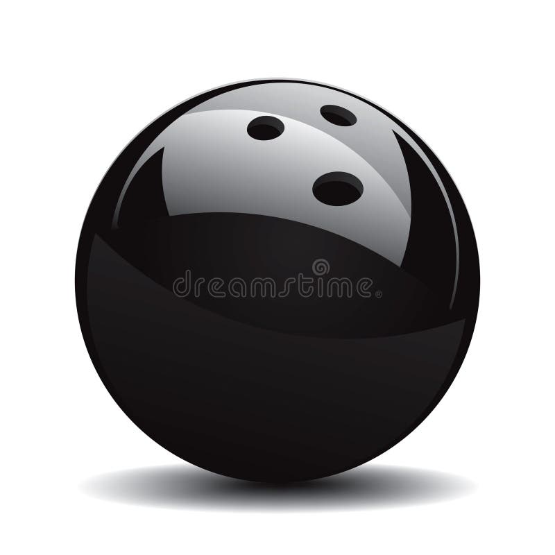La sfera di bowling ha impostato 1 royalty illustrazione gratis