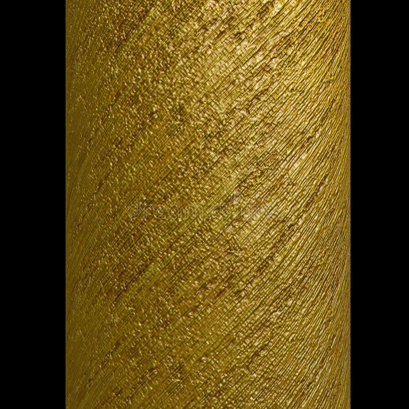 La spirale métallique d'or de fléau élimine la texture illustration de vecteur La spirale métallique d'or de fléau élimine la texture illustration de vecteur