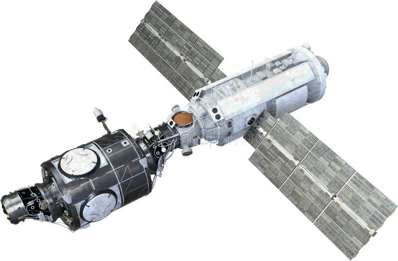 La Station Spatiale Internationale, satellite, a isolé