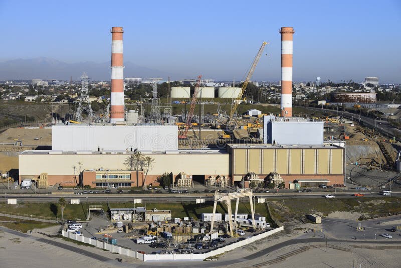 LA steam plant stock photo. Image of buildings, machinery 36838760