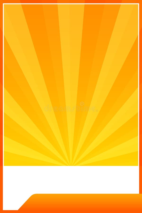 La struttura arancio del modello Web dell'insegna accende il fondo di pendenza di lustro del fascio del sole, lo spazio in bianco royalty illustrazione gratis La struttura arancio del modello Web dell'insegna accende il fondo di pendenza di lustro del fascio del sole, lo spazio in bianco royalty illustrazione gratis