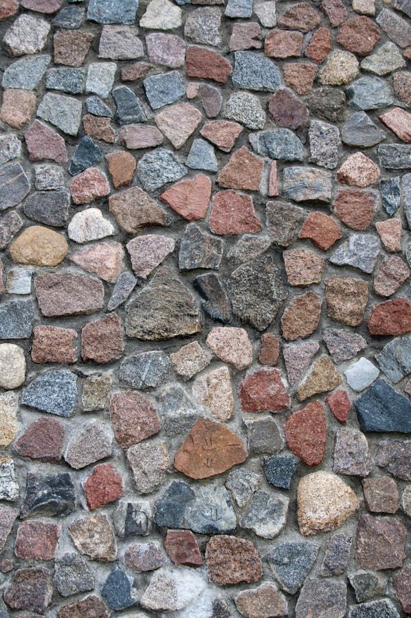 La struttura di pietra ha impostato tre immagini stock