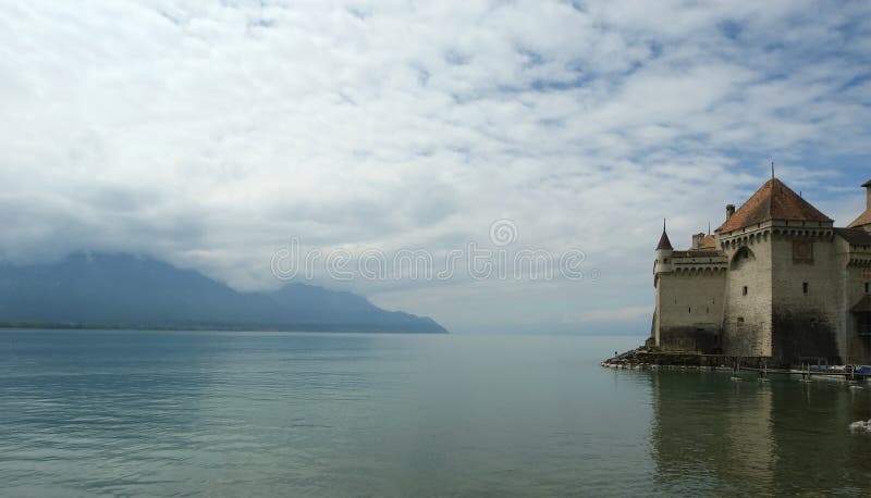 La Suisse - le Chateau de Chillon photos stock La Suisse - le Chateau de Chillon photos stock