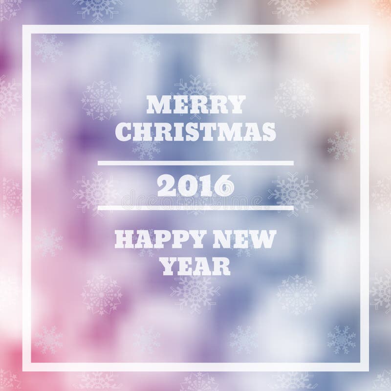 La tache floue ENV 1 dirigez de Joyeux Noël et de bonne année design de carte illustration libre de droits La tache floue ENV 1 dirigez de Joyeux Noël et de bonne année design de carte illustration libre de droits