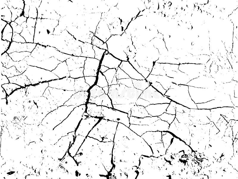 La textura de las grietas de la tierra seca Fondo abstracto de Grunge ilustración del vector La textura de las grietas de la tierra seca Fondo abstracto de Grunge ilustración del vector