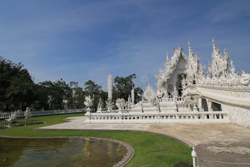 La Thaïlande Chiang Rai White Temple, Wat Rong Khun