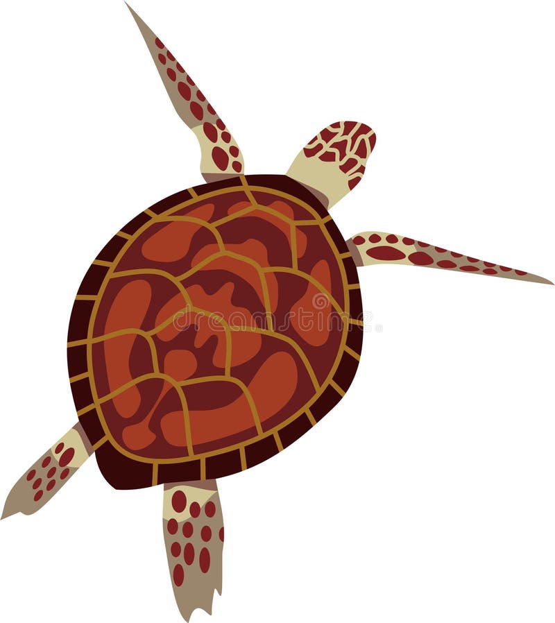 La tortue de mer illustration stock La tortue de mer illustration stock