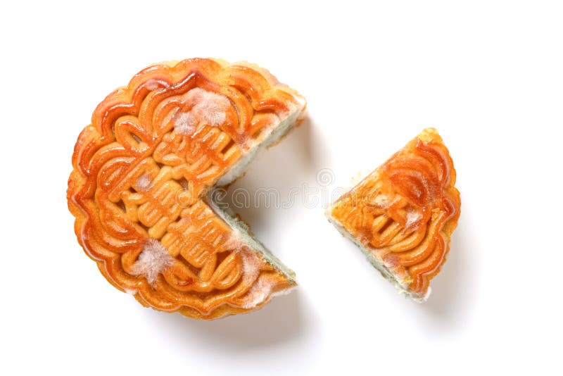 Le Gateau Moisi De Lune Sur La Traduction En Anglais Blanche Du Mot Chinois Est Dragon Photo Stock Image Du Encrasse Lune