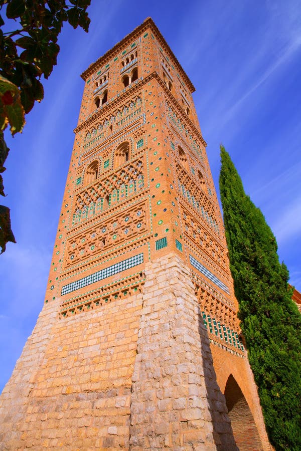 La UNESCO de Aragón Teruel Torre de San Martin Mudejar fotografía de archivo libre de regalías La UNESCO de Aragón Teruel Torre de San Martin Mudejar fotografía de archivo libre de regalías